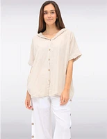 Chemise à Capuche Coton Froccella