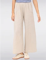 Pantalon Large Coton Froccella