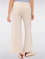 Pantalon Large Coton Froccella