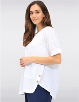 Haut Manches Courtes Coton Froccella