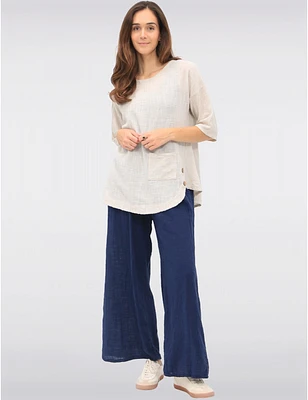Haut Manches Courtes Coton Froccella
