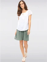 Haut Coton Broderie Froccella