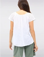 Haut Coton Broderie Froccella