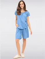 Haut Coton Broderie Froccella