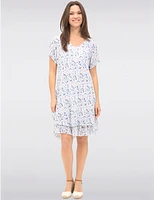 Robe à Fleurs Froissée par Froccella