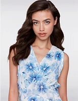 Robe Sans Manches à Fleurs par Charlie B