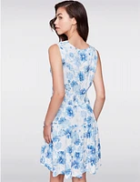 Robe Sans Manches à Fleurs par Charlie B