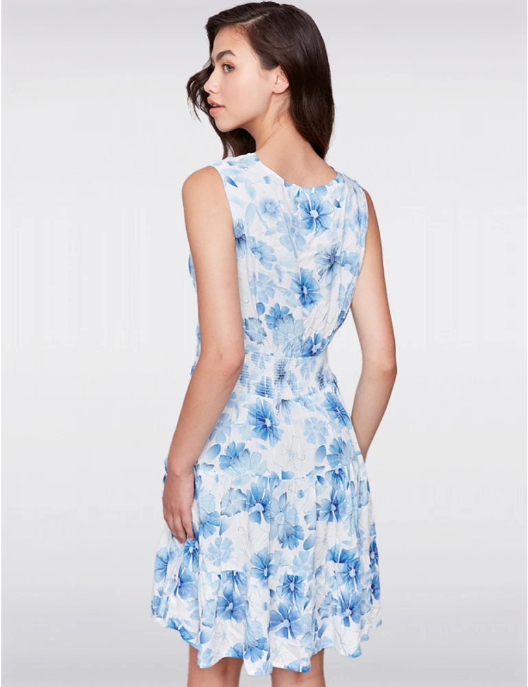 Robe Sans Manches à Fleurs par Charlie B