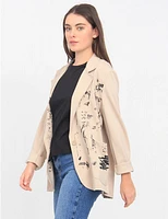 Blazer Imprimé Chic Froccella