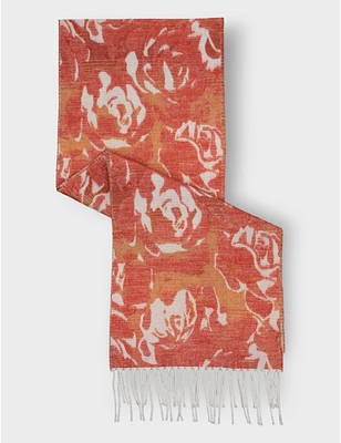 Manteaux Manteaux | La maison du manteau au Québec Foulard italien chic avec motif jacquard floral par Froccella