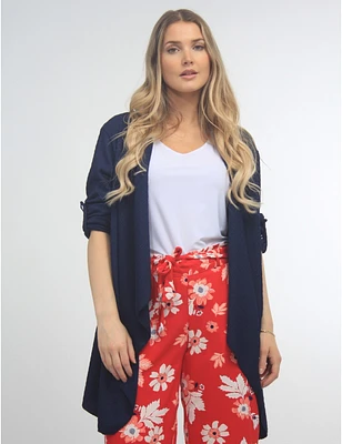 Cardigan Long Froissé Froccella