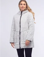 Manteaux Manteaux | La maison du manteau au Québec Veste Imperméable Matelassé Réversible à Doublure Sherpa par Free Country