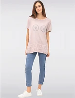 Pantalon Cropped Rhinestone par Froccella