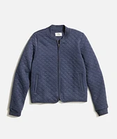 Women's Corbet Quilted Bomber Navy