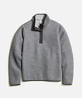 Women's Reversible Corbet Pullover Charcoal/Mid Heather Grey