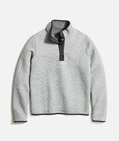 Women's Reversible Corbet Pullover Charcoal/Mid Heather Grey