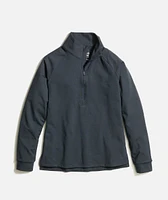 Women's Re-Spun Sport Quarter Zip Charcoal