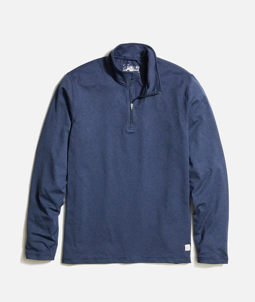 Men's Re-Spun Sport Quarter Zip Navy