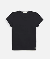 Women's Re-Spun Signature Crew Faded Black