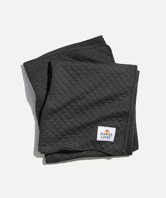 Corbet Blanket in Charcoal