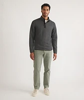 Men's Reversible Corbet Pullover Charcoal/Mid Heather Grey