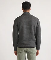 Men's Reversible Corbet Pullover Charcoal/Mid Heather Grey