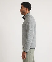 Men's Reversible Corbet Pullover Charcoal/Mid Heather Grey
