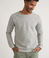 Men's Sherpa Crew Pullover Heather Grey