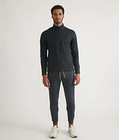 Men's Re-Spun Sport Quarter Zip Charcoal