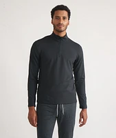 Men's Re-Spun Sport Quarter Zip Charcoal