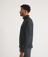 Men's Re-Spun Sport Quarter Zip Charcoal