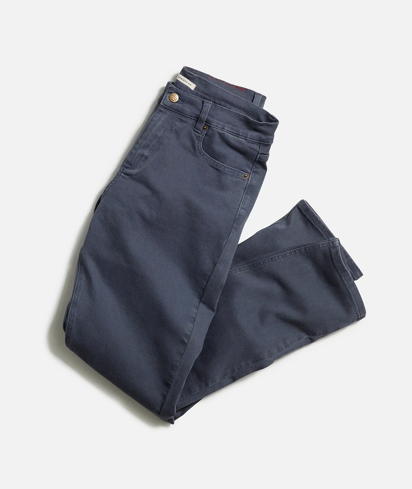 5 Pocket Athletic Fit Twill Pant