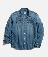 Long Sleeve Classic Denim Shirt