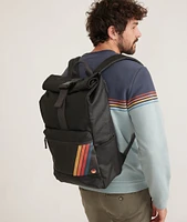 Roll Top Backpack in Phantom