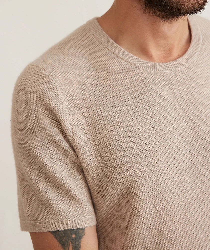 Merino Blend Sweater Tee