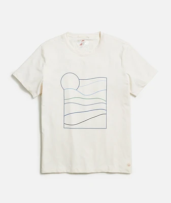 Re-Spun Sport Crew Graphic Tee