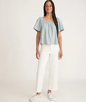Constance Square Neck Top