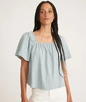 Constance Square Neck Top