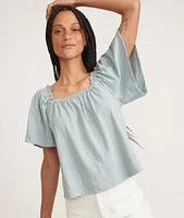 Constance Square Neck Top