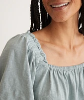 Constance Square Neck Top
