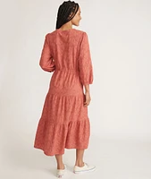 Eyelet Willow Midi Dress