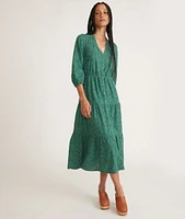 Eyelet Willow Midi Dress