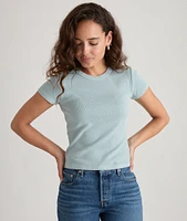 Lexi Rib Sun-In Crew Tee