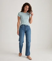 Lexi Rib Sun-In Crew Tee