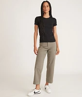 Lexi Rib Crew Tee