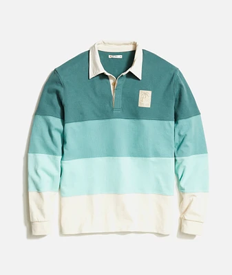 Brushed Jersey Rugby Polo