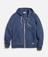 Corbet Quilted Full Zip-Hoodie