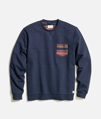 Signature Fleece Pocket Crewneck