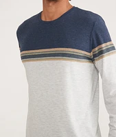 Jacob Long Sleeve Colorblock Tee