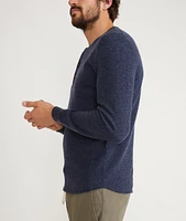 Merino Blend Sweater Henley